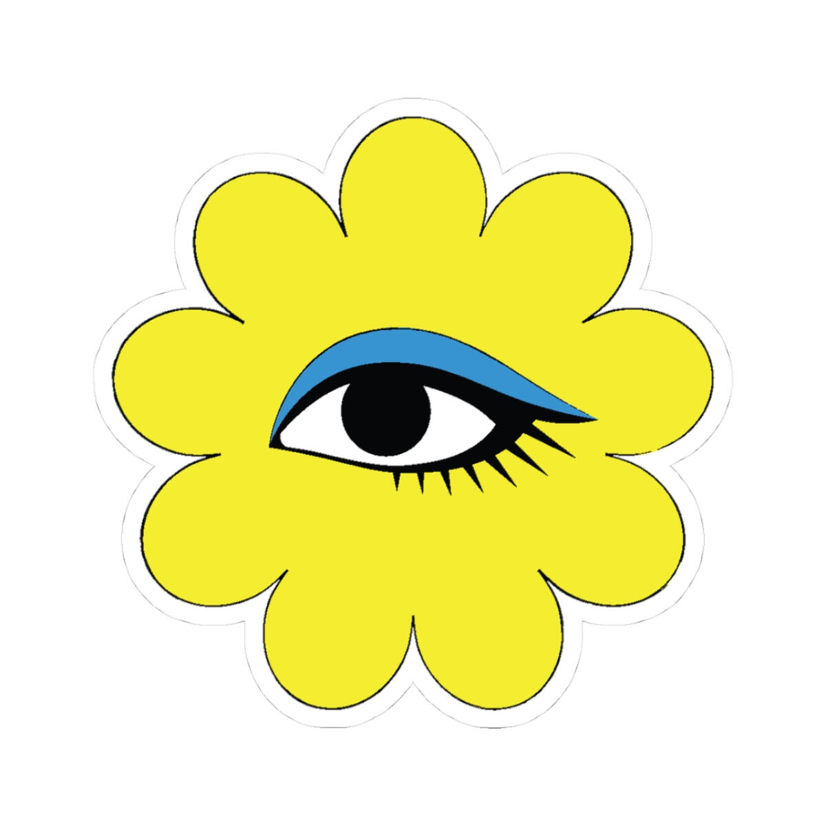 Highly Groovy Eye Sticker