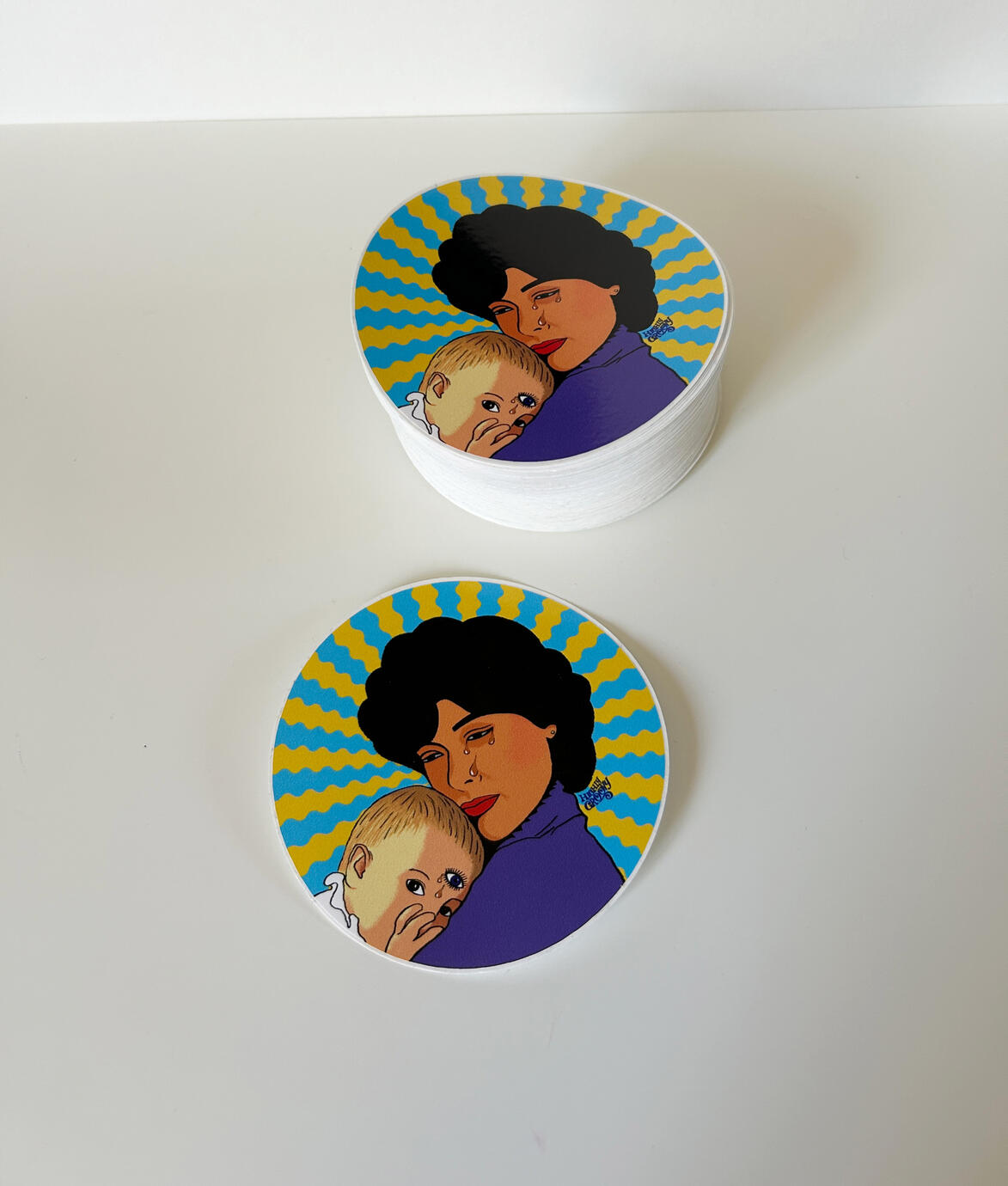 Third Eye Cry Sticker